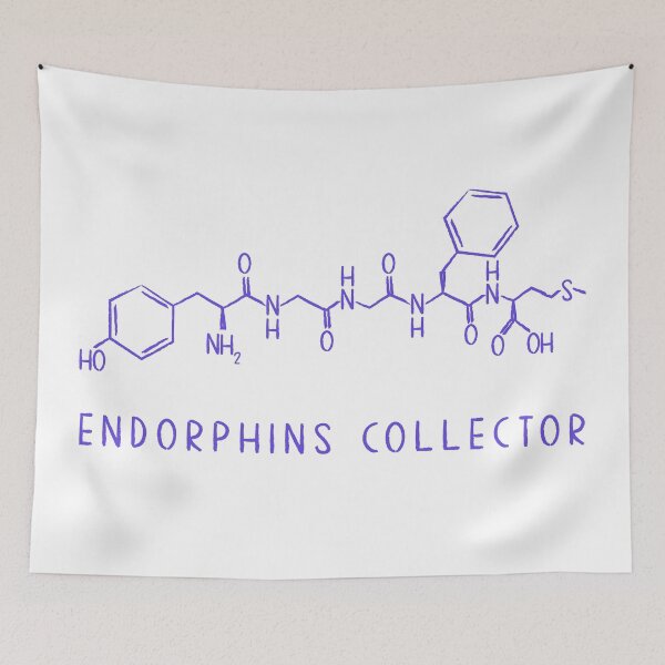 Item preview, Endorphins Collector neurotransmitter endorphin molecular structure designed and sold by Szkicerka.