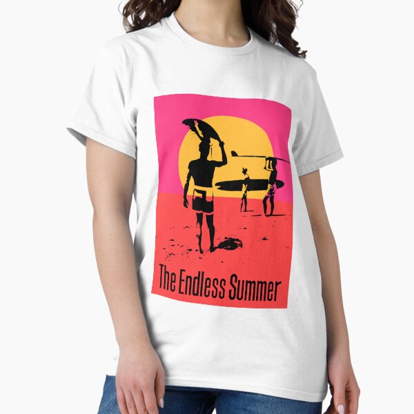 Aperçu de l'œuvre L'affiche du film de surf classique Endless Summer créée et vendue par AninosSArtist.