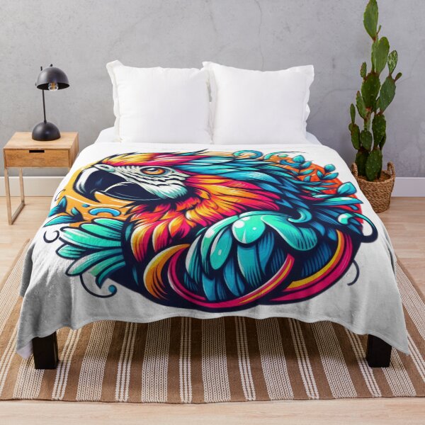 Item preview, Funny animal emblem  parrot designed and sold by Expressions-Sel.
