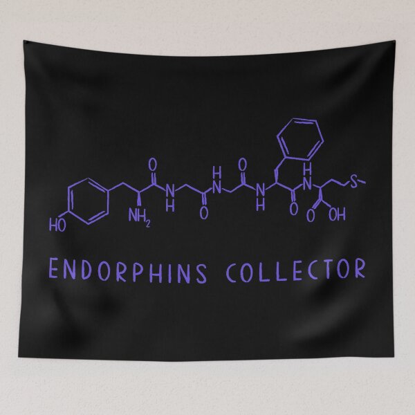 Item preview, Endorphins Collector neurotransmitter endorphin molecular structure designed and sold by Szkicerka.