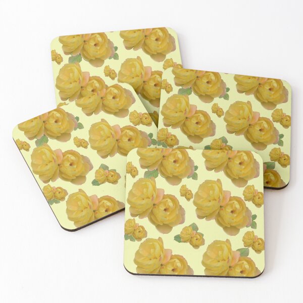Item preview, Golden Yellow Roses With Leaves, designed and sold by A-Work-Of-Art.