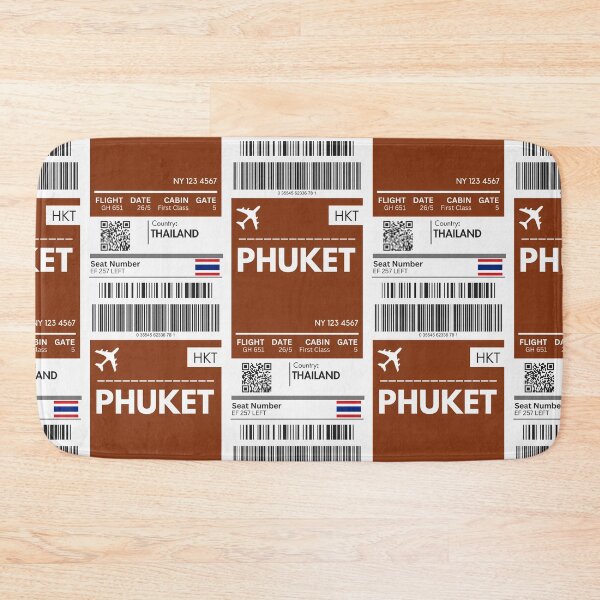 Item preview, Phuket Airplane Boarding Pass designed and sold by RoamInk.