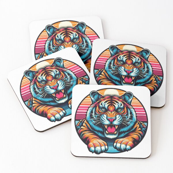 Item preview, Funny animal tiger emblem designed and sold by Expressions-Sel.