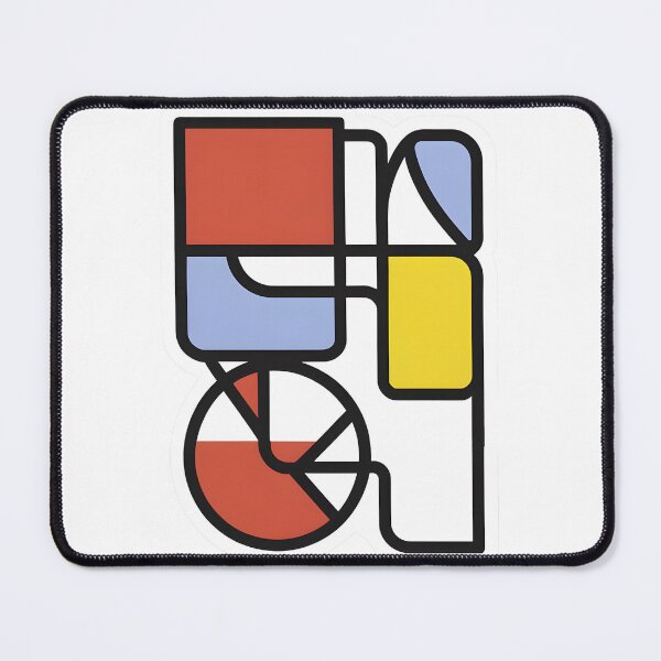 Item preview, a minimalist design inspired by the clean lines and simple color palettes of modernist painters designed and sold by ArtshirtGroup.
