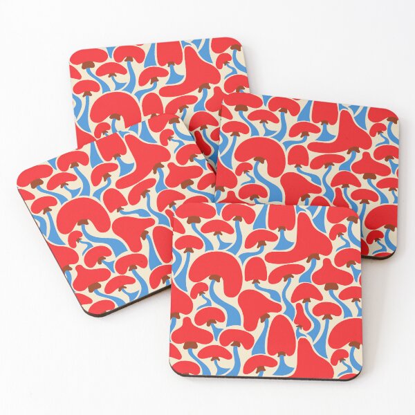 Item preview, Groovy Mushrooms designed and sold by Carrie Cantwell Art.