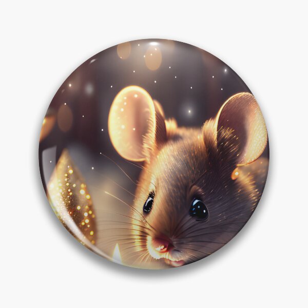 Item preview, Cute mouse celebrates Christmas designed and sold by MarionsArt.