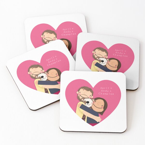 Item preview, Parks and Rec April, Andy, and Champion designed and sold by cutermelon.