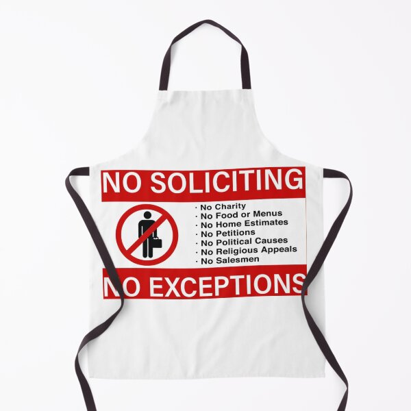 Item preview, No Soliciting designed and sold by marisaj4488.