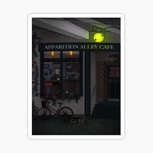 Apparition Alley Sticker