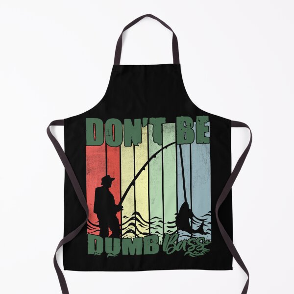 Item preview, Don't Be A Dumb Bass Funny quote Fishing Dad Jokes designed and sold by Ouzgane.