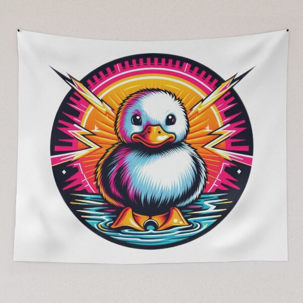 Item preview, Funny animal duckling emblem designed and sold by Expressions-Sel.