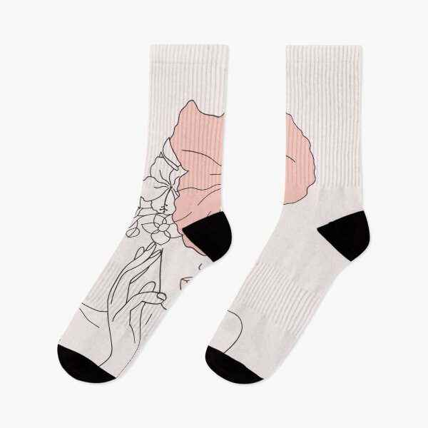Item preview, A Girl with a Pink Flower designed and sold by Greyat.