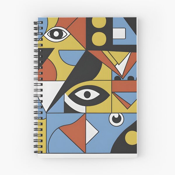 Item preview, aminimalist cubism design inspired by the clean lines and simple color palettes of modernist painters, designed and sold by ArtshirtGroup.