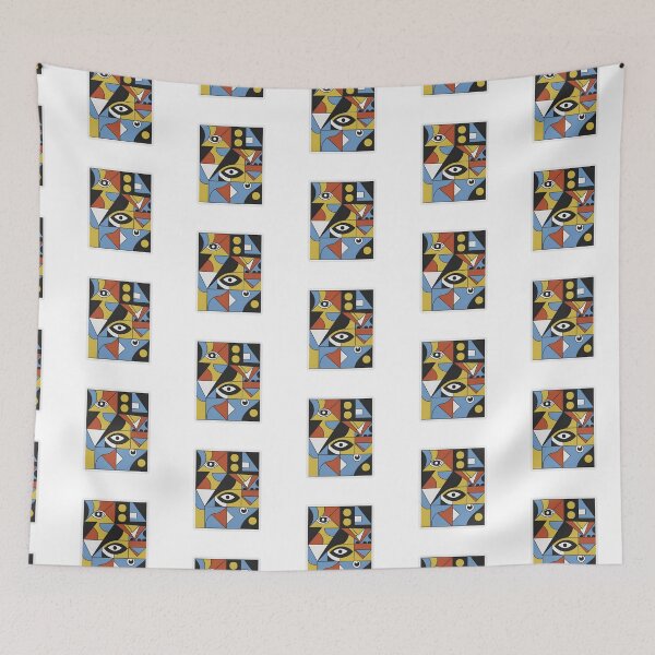 Item preview, aminimalist cubism design inspired by the clean lines and simple color palettes of modernist painters, designed and sold by ArtshirtGroup.