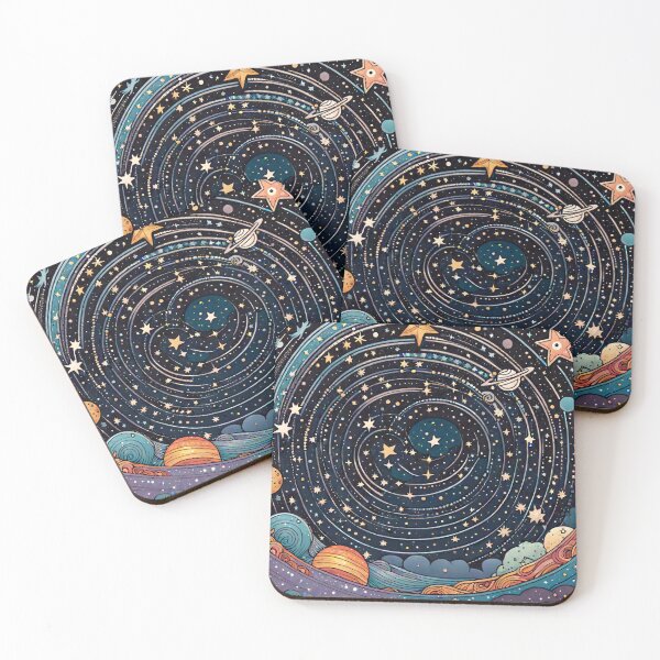 Item preview, Cosmic Serenity: Celestial Dreamscape, Digital Printable Art,  designed and sold by kelvinmonye.