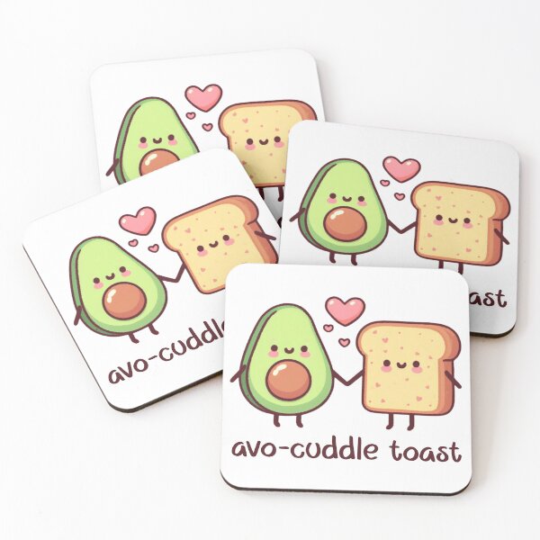 Item preview, avo-cuddle toast designed and sold by MadebyTommy.