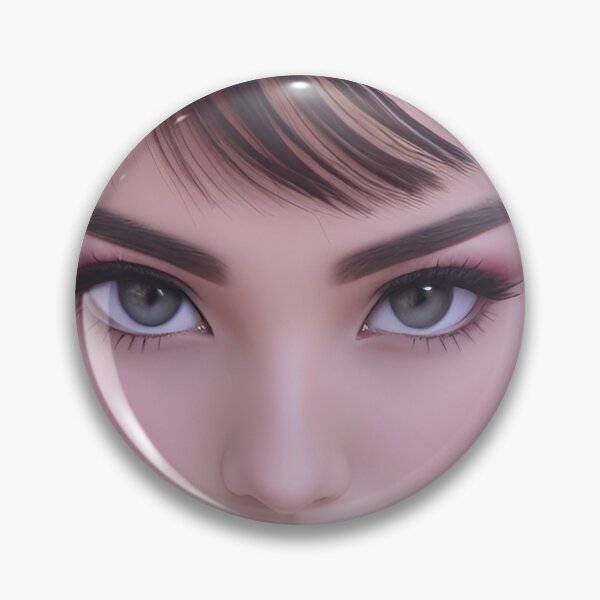 Item preview, AI Lady with blue flowers designed and sold by lusiakotowska.