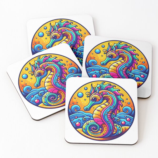 Item preview, Funny animal sea horse emblem designed and sold by Expressions-Sel.
