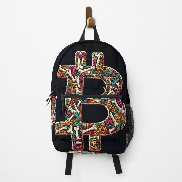 Item preview, BTC "Cryptic Bitcoin: Bitcoin in Skeletal Form" designed and sold by zzz888.