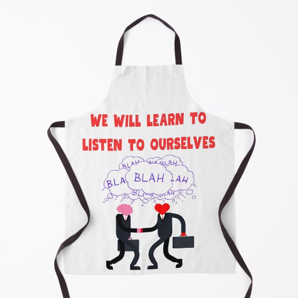 Item preview, LET'S LEARN TO LISTEN TO OURSELVES designed and sold by stickersrafisa.