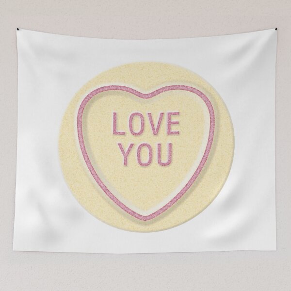 Item preview, NDVH Love Heart LOVE YOU designed and sold by Nik’s T-Shirts.