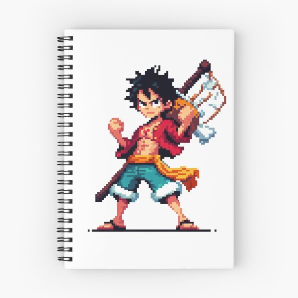 Item preview, Summon Your Inner Pirate King: Dive into Luffy's World with Exclusive Pixel Art! designed and sold by Djicooo.