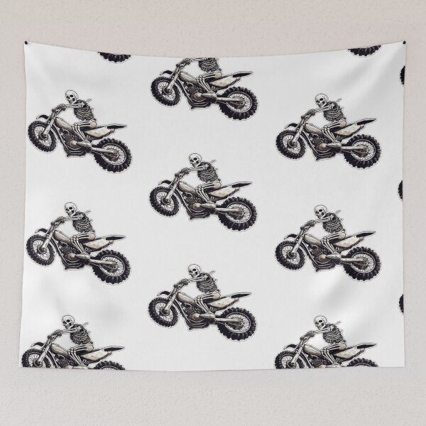 Item preview, SKELETON DIRT BIKE designed and sold by Catfighter.