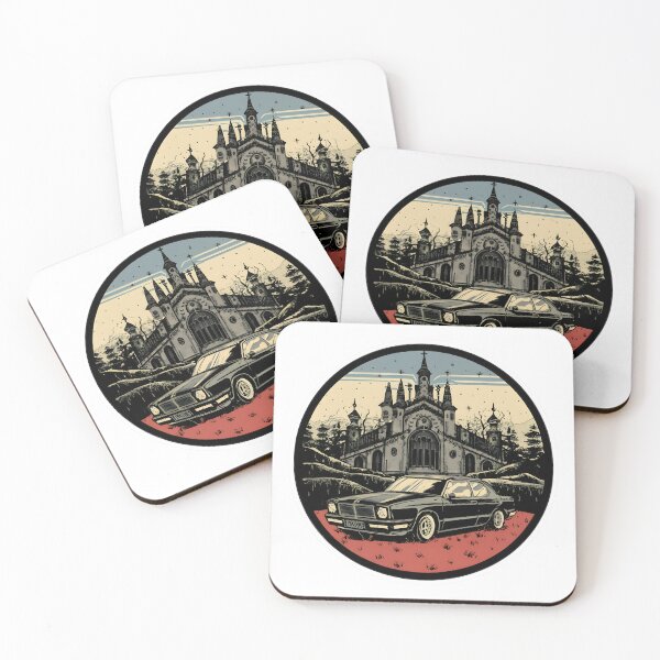 Item preview, dark and moody car composition inspired by the gothic aesthetic of artists designed and sold by ArtshirtGroup.