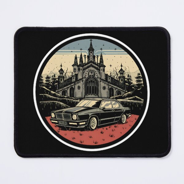 Item preview, dark and moody car composition inspired by the gothic aesthetic of artists designed and sold by ArtshirtGroup.