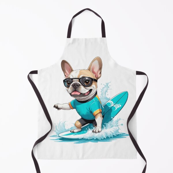 Item preview, a cute French Bulldog Surfing designed and sold by chathai.