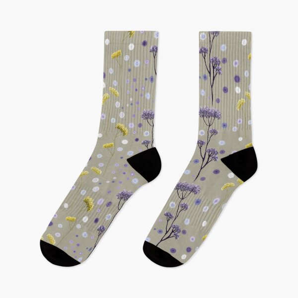 Item preview, Estampado floral amarillo lila.. designed and sold by UVI-CA.