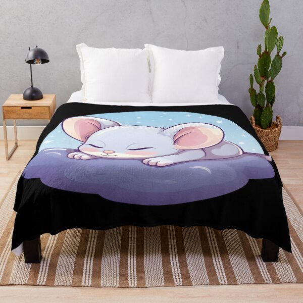 Item preview, Cute Kawaii Sleeping Mouse designed and sold by Leonardo Palumbo.