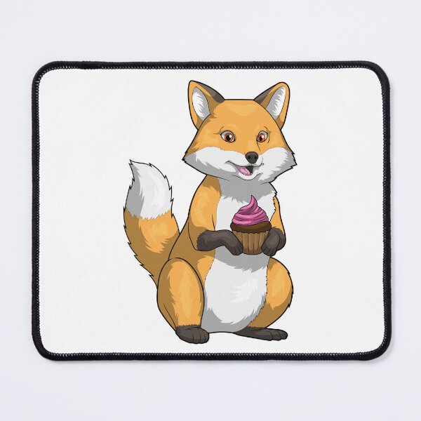 Item preview, Fox Birthday Cupcake designed and sold by Snabdesign84.