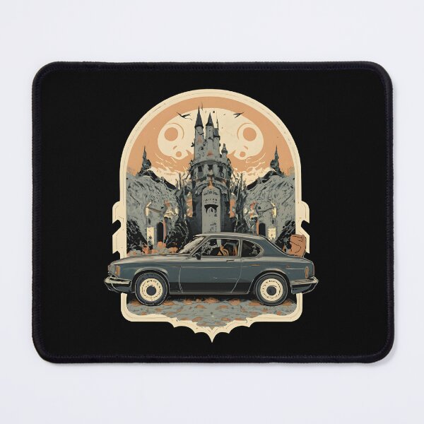 Item preview, dark and moody car composition inspired by the gothic aesthetic of artists, designed and sold by ArtshirtGroup.