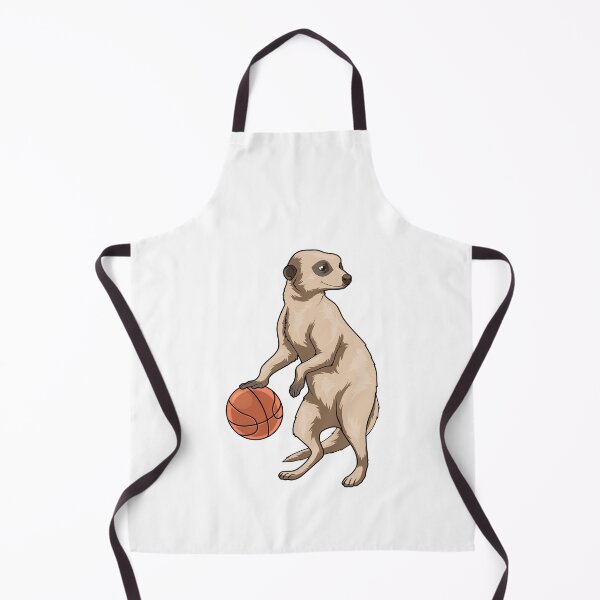 Item preview, Meerkat Basketball player Basketball designed and sold by Snabdesign84.