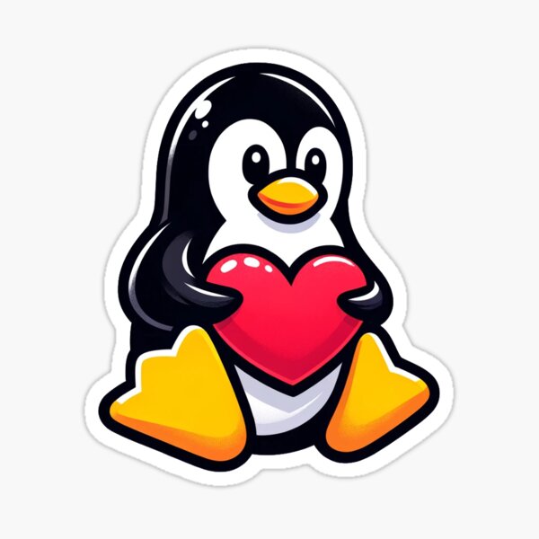 Item preview, Linux Pinguin designed and sold by PatchMerch.