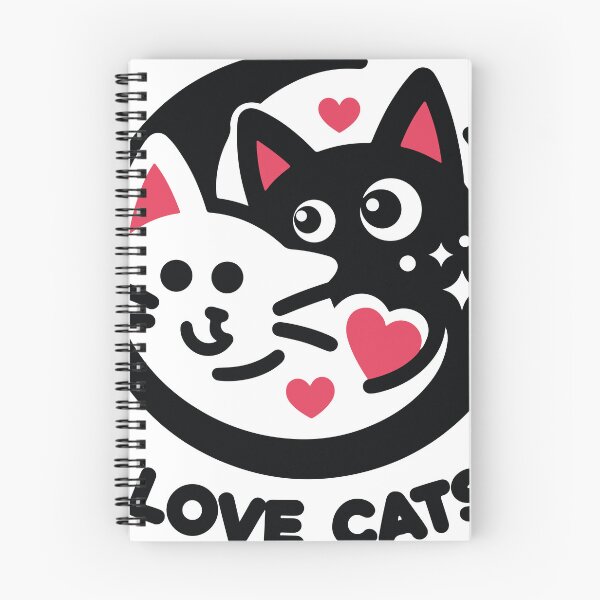 Item preview, love cats designed and sold by StellarValor.