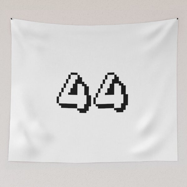 Item preview, 44, forty-four, white, retro video game, 1 up! designed and sold by Numbers-Art.