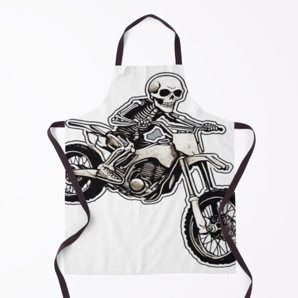 Item preview,  SKELETON on a DIRT BIKE designed and sold by Catfighter.