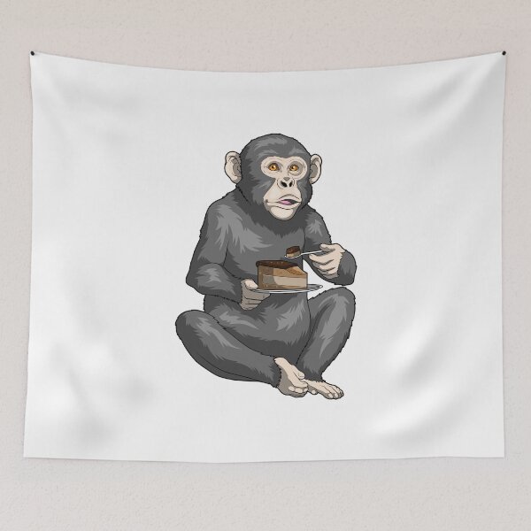 Item preview, Monkey Birthday Cake designed and sold by Snabdesign84.