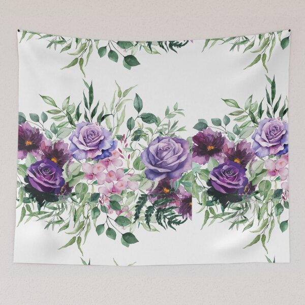 Item preview, Feeling Cozy beautiful floral Throw blanket by Belle Treasure Chest designed and sold by Luetta  Stuger- Fleming.