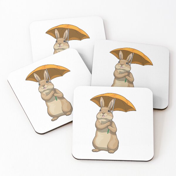 Item preview, Rabbit Raining Umbrella designed and sold by Snabdesign84.