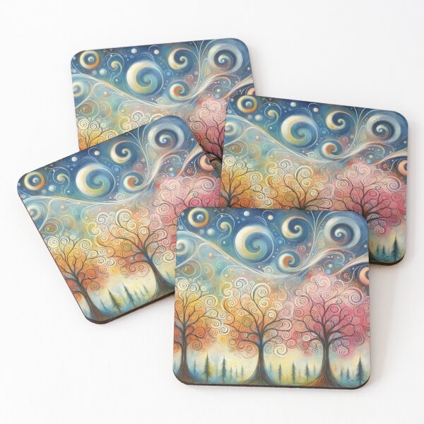 Item preview, Whimsical Trees designed and sold by HarmonyandSage.