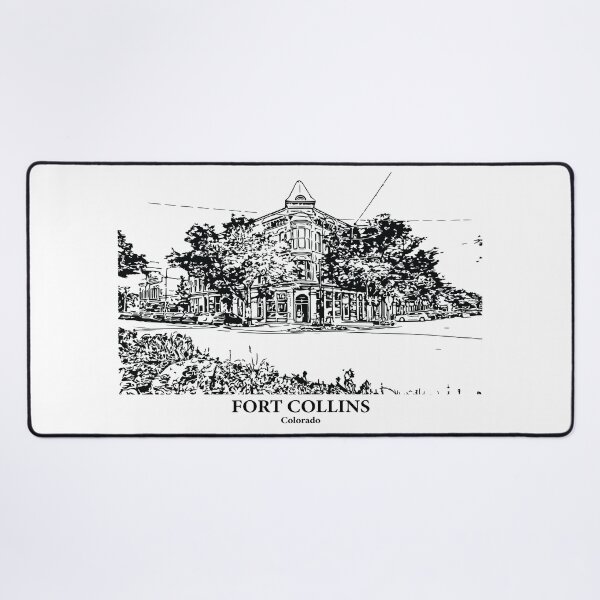 Item preview, Fort Collins - Colorado designed and sold by Lakeric Cityscapes.