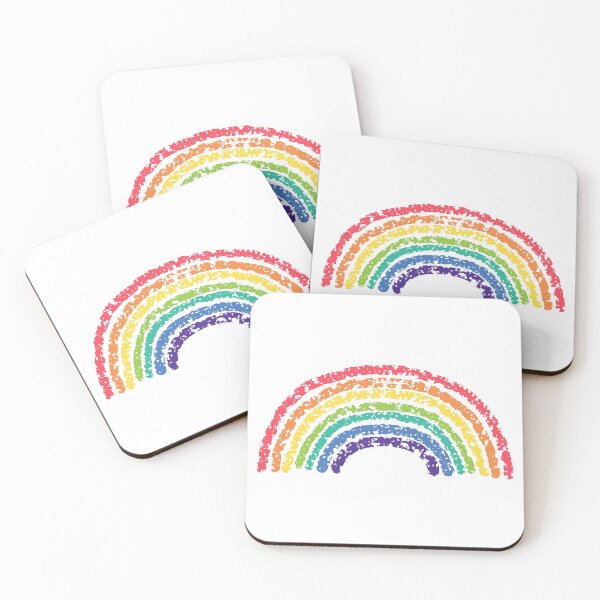 Item preview, Crayon Texture Rainbow designed and sold by ellenhenry.