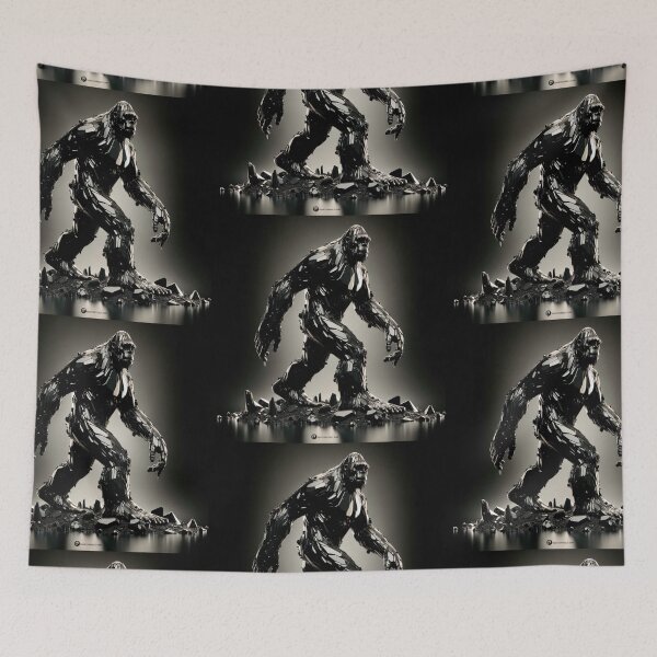 Item preview, Obsidian Bigfoot designed and sold by Crypto Tography.