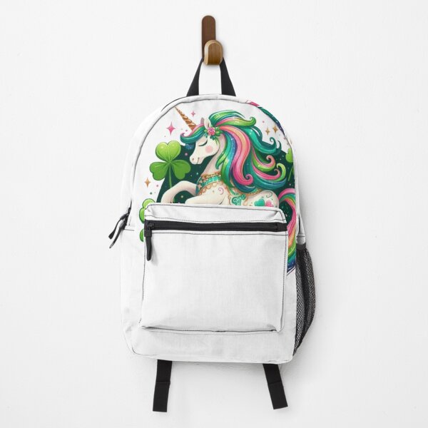 Item preview, Majestic Shamrock Unicorn designed and sold by LyssasMindArt.