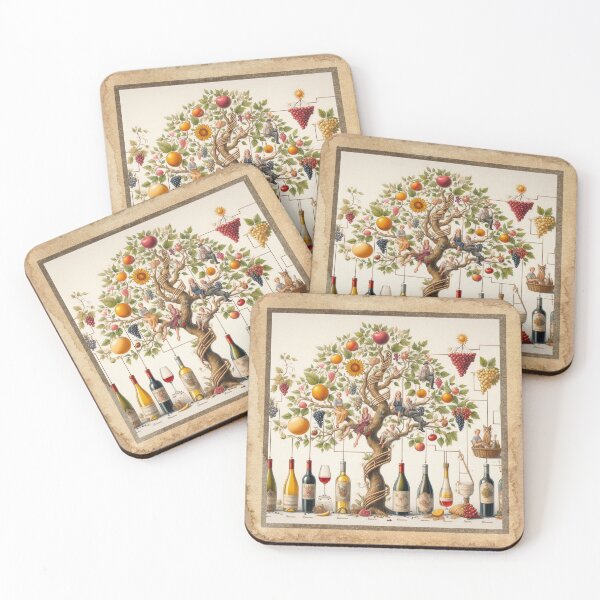 Item preview, Wine Lovers Family Tree - We Love Wine! designed and sold by CulturalCurios.
