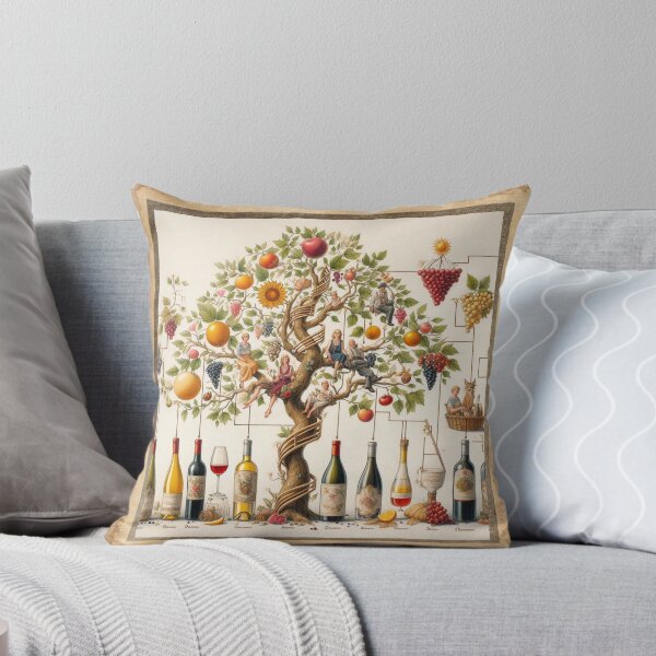 Item preview, Wine Lovers Family Tree - We Love Wine! designed and sold by CulturalCurios.