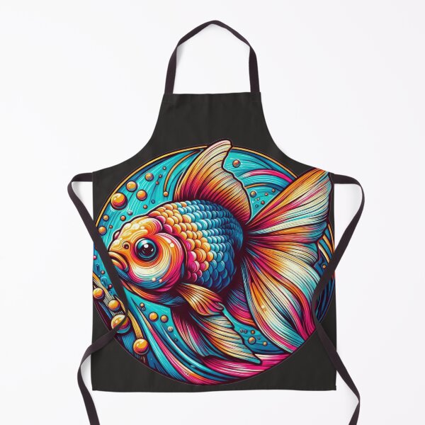 Item preview, Funny animal Goldfish emblem  designed and sold by Expressions-Sel.